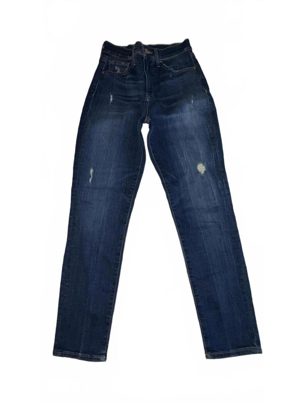 -Express- High-Rise Cropped Skinny Jeans, Size 2R